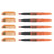 Lot de 5 surligneurs effaçables - PILOT - FRIXION light - Pointe biseautée 3,8 mm - Orange