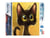 Diamond Painting Broderie Diamant Figured’Art 40x50cm toile entière roulée avec diamants carrés - Chat étonné