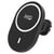 Jaym Support Voiture Magnétique pour Smartphone MagSafe 15W avec 2 Fixations Noir