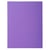 Paquet de 50 chemises 1 rabat ROCK''S 210 - 24x32cm - Violine - x 5 - Exacompta