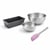 Set de 4 ustensiles de pâtisserie moule à gâteaux bol et spatule Black metallic Black mettallic Zenker  Black mettallic