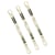 Lot de 3 échevettes 8m DMC Fil à broder mouliné 117 100% coton écru