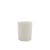 Verre à bougie laqué blanc mat 250 ml / bougie 180 g