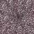 Tissu Viscose imprimé Petites Fleurs Blanche sur fond Bordeaux foncé