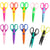 Ciseaux crantés en plastique 16 cm - 10 pcs