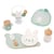 Set poupon zen 7 accessoires, repas et jouet - janod - j06629 - accessoires poupee