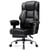 Fauteuil gaming - GTPLAYER - Ergonomique large - Noir - Similicuir