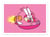 Affiche 30 x 40 cm - Super Rabbit Girl - Simon Super Rabbit