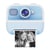 Appareil Photo Enfant 1080P HD Double Caméra Impression Thermique Bleu 32GB YONIS