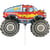Ballon sur Tige Ranger Drive - 31 cm