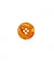 Bouton polyester et son de riz 2 trous 25mm - Prym Orange