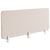 Séparateur Cloison Acoustique de Bureau et Table Beige en Polyester et Matière Synthétique 180 x 40 cm Idéal pour le Open Space