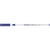 Lot de 10 feutres textiles permanents pointe 1 mm - EDDING - Bleu - 4600