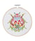 Kit de Broderie Insecte avec cercle en bois de 15 cm – Trimits Multicolore