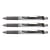 Lot de 3 Stylos roller PENTEL - ENERGEL BL77 - Encre gel noire - Pointe 0,7 mm
