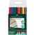 Feutres - Indélébile - Fin - Tous supports - 8 couleurs - Faber-Castell