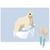 6 Sets de table Animaux Polaires - Recyclable
