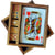 Coffret en bois Cartes et Dés