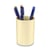 Pot à crayons Rangement stylos en plastique recyclé First GreenSpirit Jaune pâle - CEP