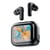 Ecouteurs Bluetooth Sans Fil ANC ENC Ecran Tactile Couleur Son HiFi Immersif Noir YONIS