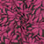 Tissu Voile de Viscose imprimé Grandes fleurs Fuschia sur fond Vert foncé