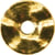 MégaCréa - Anneau donut métal 18 mm Doré (lot de 10)