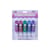 Lot de 5 tubes de 30 ml - Peinture textile 3D Tulip - Pailletée - Effet 3D.
