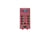OMNITRONIC Gnome-202p mini mixeur rouge
