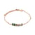 Bracelet Piana en pierres Agate Aquatique - Sloya