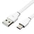 Avizar Câble USB vers USB Type C 3m charge et synchronisation rapide Blanc