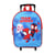 Sac à Dos Scolaire à Roulettes  Bleu Ciel Spiderman Bagtrotter
