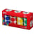 Apli Agipa - Gommettes 4 rouleaux Rond Ø 33 mm jaune bleu rouge vert x 2832