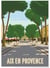 Affiche ville Aix-en-Provence | A3 : 29,7x42cm
