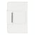 Clavier Pour Tablette Universel Étui En Cuir Avec Pavé Tactile Et Support Blanc YONIS