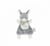 Doudou Anon regliss – 18 cm - Kaloo - Blanc