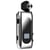 Ecouteurs Bluetooth Sans Fil Or Autonomie 20h Design Rétractable et Vibration Argent YONIS