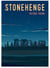 Poster Stonehenge | A3 : 29,7x42cm