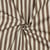 Tissu Toile Canvas enduit aspect Lin rayé Marron
