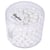 Perles blanches blanc - 5 mm - 300 pièces