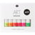 set de 6 tubes de gouache fluo - Rico Design - Orange