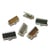 30 embouts PINCES ATTACHE RUBANS metal argente 13 x 7 mm - creation bijoux perles