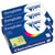Lot de 3 Ramettes de papier Clairefontaine - 500 feuilles - Vert Nature - A4 - 80g