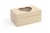 Boite Rectangulaire Cœur Grillage 120X80Xx55