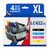 LC422XL - Pack 4 cartouches Brother LC422 XL compatibles Brother MFC-J5340DW J5740DW - 123CONSOMMABLES