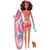 Poupée Barbie Mattel Barbie surfeuse avec planche de surf multicolore
