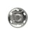 16 boutons pressions à coudre 7mm argent