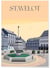Affiche ville Stavelot | A3 : 29,7x42cm