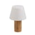 Lampe LED en bambou naturel