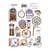 Planche de stickers couleur embelissement Fabrika Decoru JOURNEY TO PROVENCE 135