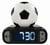 Réveil avec veilleuse Ballon de football en 3D